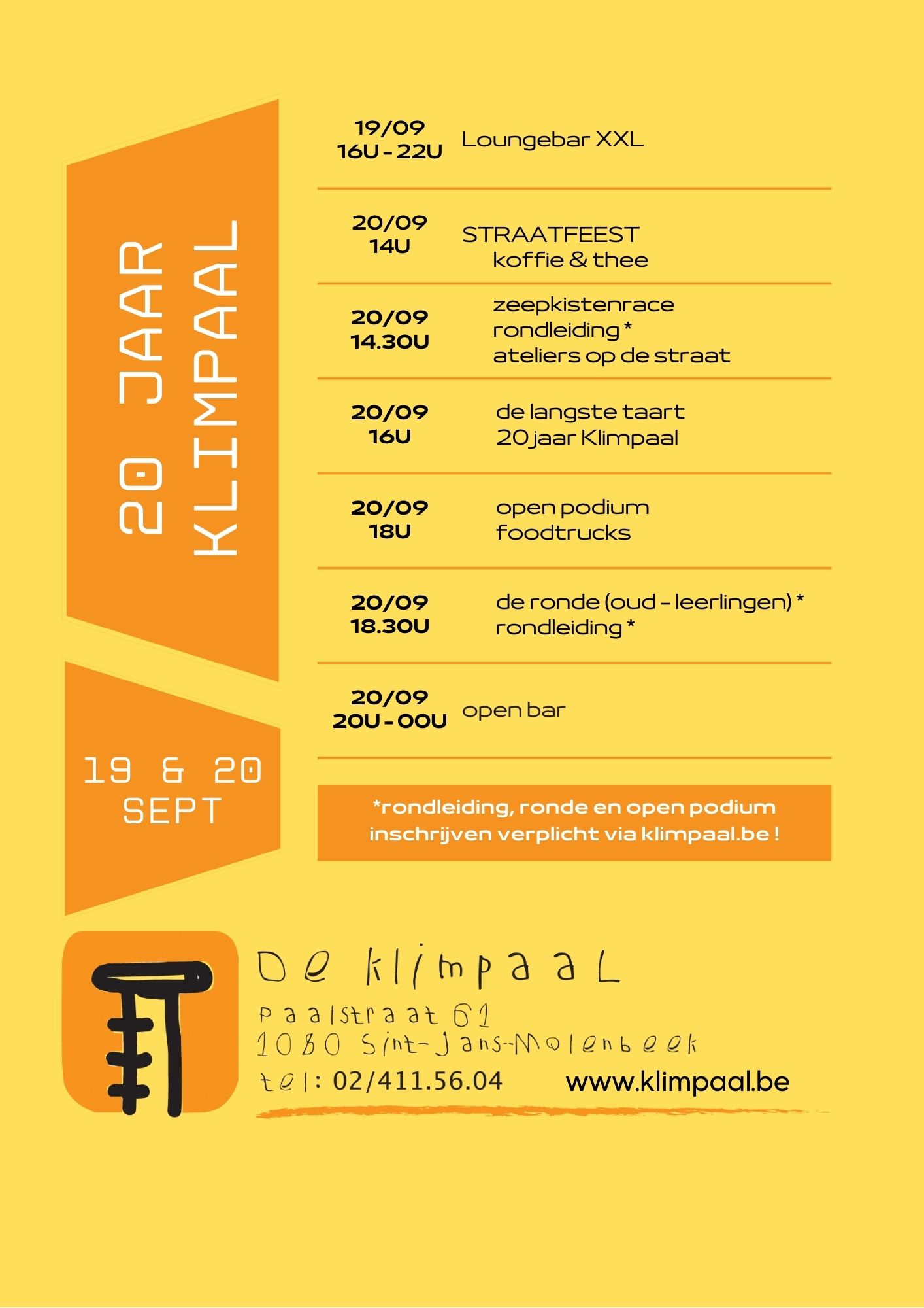 20 jaar klimpaaprogrmaal